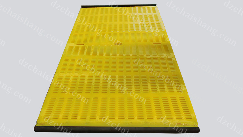 Polyurethane tension screen sieve-CHAISHANG | Polyurethane Screen,Rubber Screen Panels,Polyweb Screen,Belt Cleaner,Flotion Cell