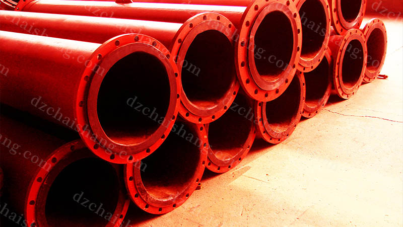 Polyurethane lined pipe-CHAISHANG | Polyurethane Screen,Rubber Screen PanelsHigh frequency screen mesh,Belt Cleaner,Flotation Cell