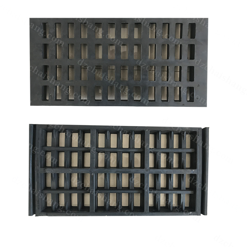 Rubber screen sieve 305*610-CHAISHANG | Polyurethane Screen,Rubber Screen Panels,Polyweb Screen,Belt Cleaner,Flotion Cell