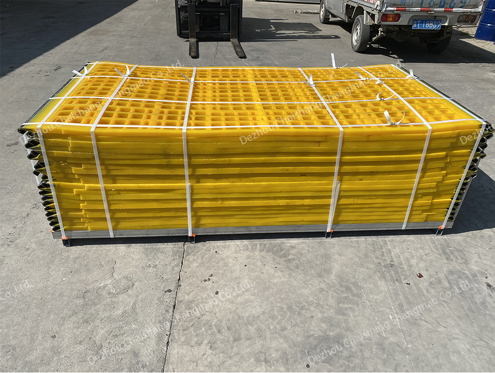 polyurethane wire screen panel,aggregate screen plate,vibrator sieve panel-CHAISHANG | Polyurethane Screen,Rubber Screen Panels,Polyweb Screen,Belt Cleaner,Flotion Cell